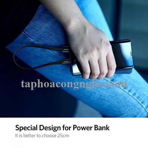 Ugreen 30627 0.5M màu Đen Cáp USB TypeC sang USB 3.0 cáp tròn US172 30030627